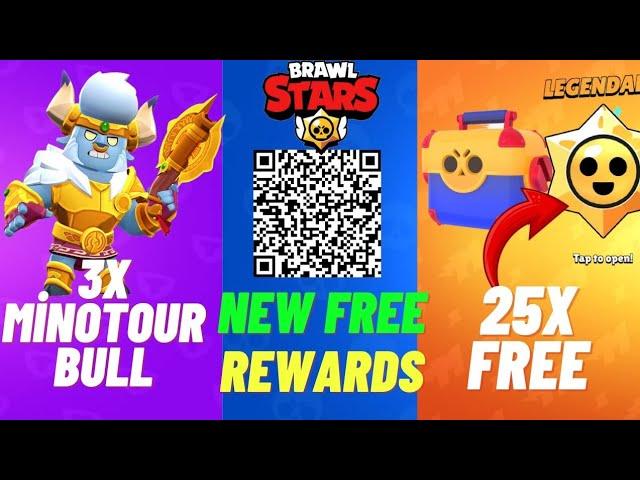 NEW FREE REWARS! Mega Box Are Back! #minotourbullgiveaway #brawlstars #free