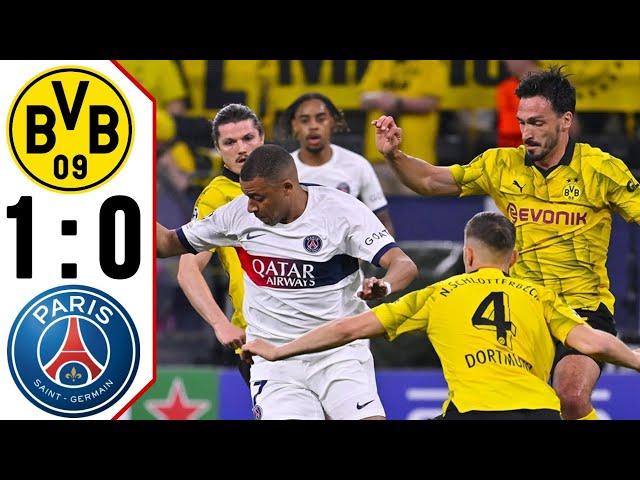 PSG vs Dortmund 0-1 HIGHLIGHTS | UEFA Champions League 2024