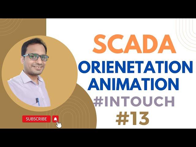 SCADA Tutorial 13 - Orientation Property in SCADA Graphics | Rotation of an Object Using Orientation