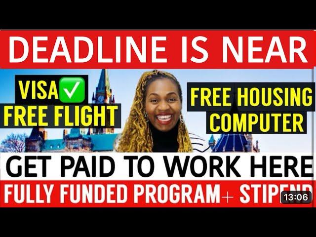 Breaking News | Move Here For Free Without IELTS |  Fully Funded Program