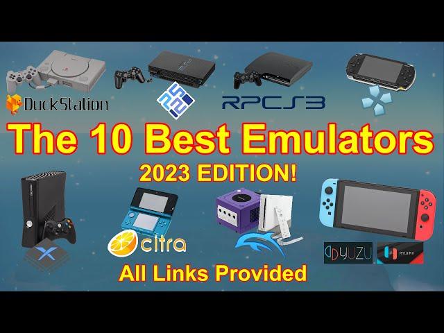 The 10 Best Emulators to Use in 2023 - All Links Provided