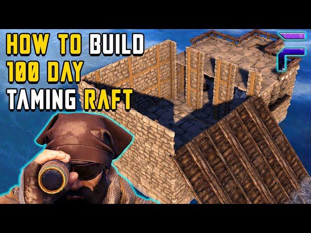 The Ultimate Ark Taming Raft Base: Fynixmech's 100-Day Build