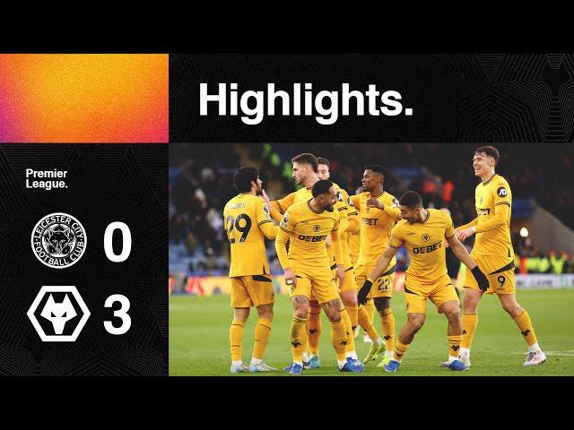 Pereira wins his first game! | Leicester City 0-3 Wolves | Highlights