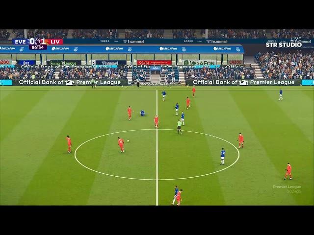 Live Gameplay Everton vs Liverpool | Night Fine | Full Match | FL25 | Efootball PES 21