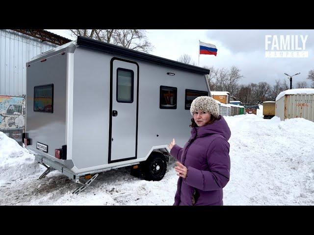 Семейный дом на колесах высокой прочности для российских дорог