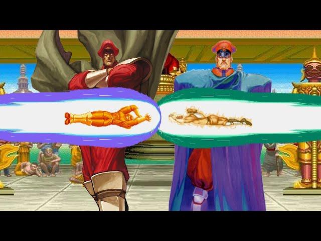 Mugen - Street Fighter - M. Bison (SVC) vs. M. Bison (SF2)