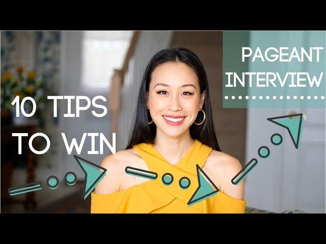 10 Interview Tips That Will Help You Win Your Next Beauty Pageant