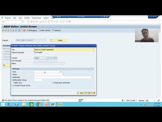 55 - ABAP Programming - Internal Table Operations - COLLECT Part1