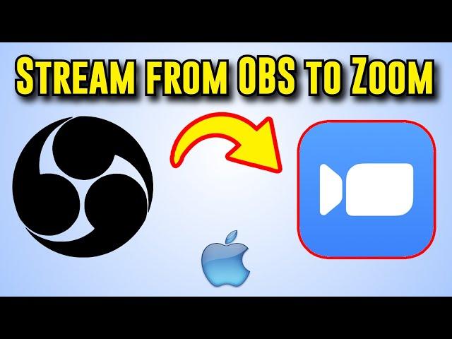 STEP BY STEP - Stream from OBS to Zoom on Mac in 2023