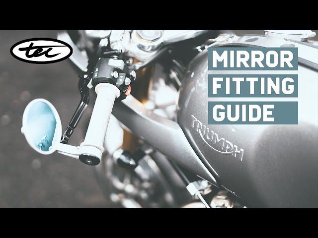 TEC Mirror Fitting Guide - RE Interceptor 650, Triumph & Universal