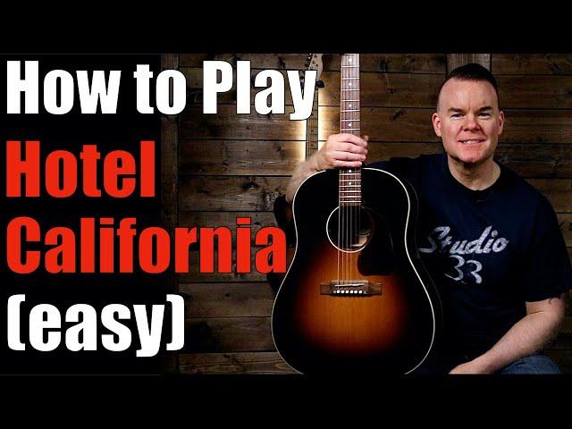 How to Play Hotel California (easy)