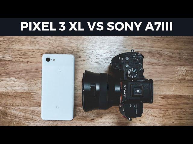 Google Pixel 3 XL vs Sony A7III - Can you guess which camera took what photo?