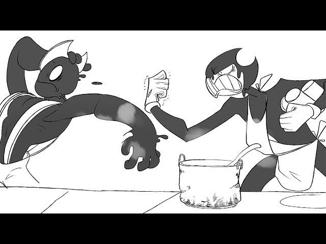 Hell's Kitchen AU | Bendy And The Ink Machine Comic Dub