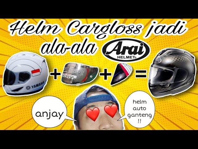 Helm Bisa Auto Ganteng Kalo Pakek Ini...!!!