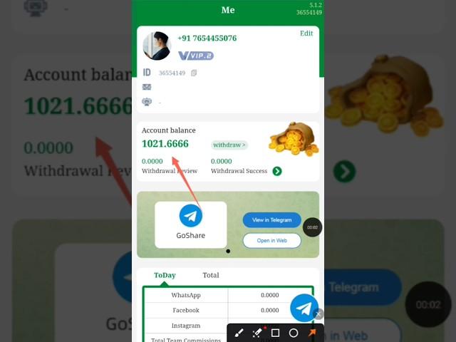 goshare app se paise kaise kamaye | go share whatsapp earning | go share app se paise kaise