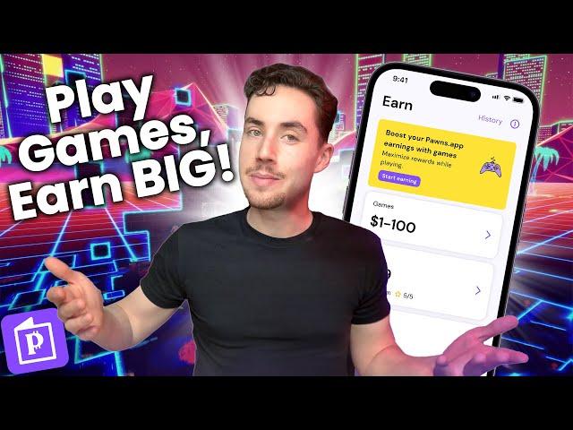 Play Games & Earn Big | How to Start Using Pawns.app Games