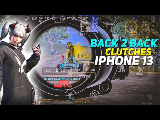 IPHONE 13 PUBG BGMI TEST AFTER NEW IOS 17.6.1 UPDATE  IPHONE 13 BGMI 3.3 GAMEPLAY IN 2024