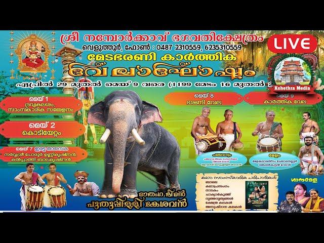  LIVE - NAMBORKKAVU VELA 08-05-2024. BHARANI VELA . NAMOBORKKAVU BHAGAVTHY TEMPLE,ARIMBUR,THRISSUR