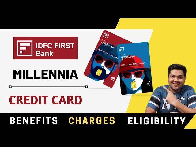 IDFC First Bank Millennia Credit Card Full Details |  Lifetime Free | Benefit | Eligibility | Charge