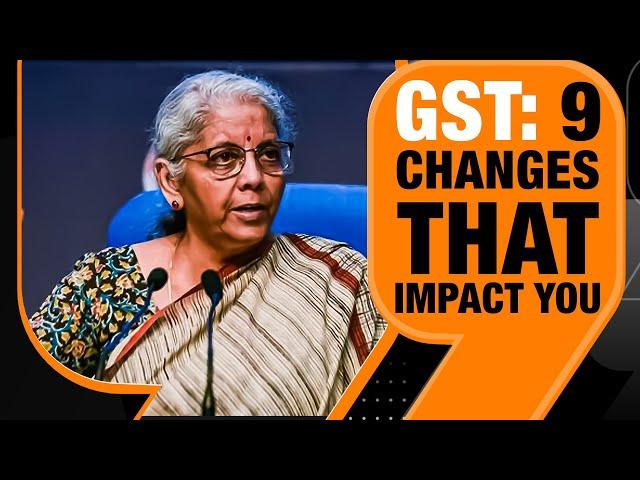 GST Council | Relief For Consumers | Solar Cookers, Milk Cans At 12% GST | Nirmala Sitharaman