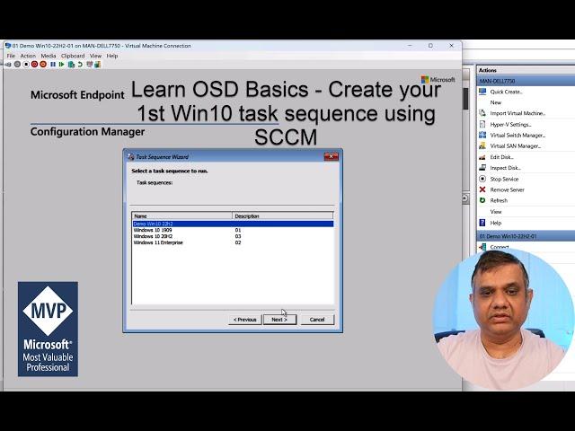 Learn OSD Basics - Create Windows 10 task sequence using SCCM