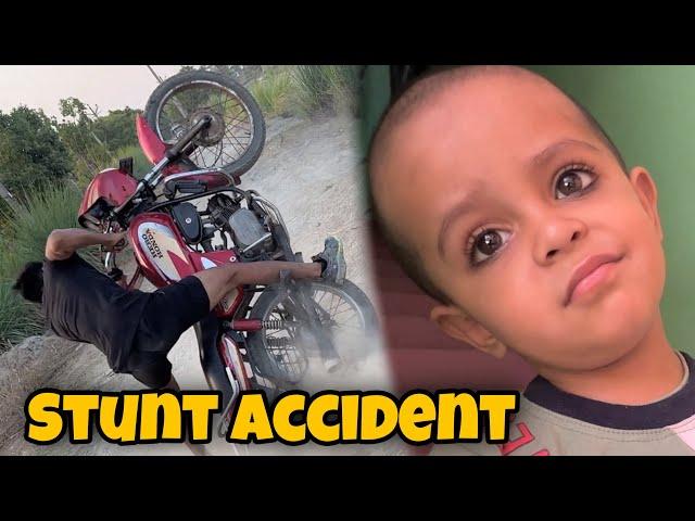 BMW Stunt Accidant Hogaya  Chuta Liya