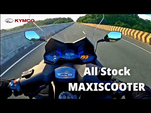 MY KYMCO AK 550'S TOP SPEED | Renegade TV