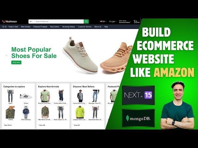 Build Nextjs 15 ECommerce Website Like Amazon [New 2025]