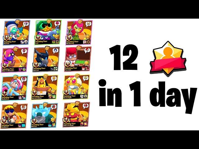 This Is How I Mastered 12 Brawlers In 1 Day