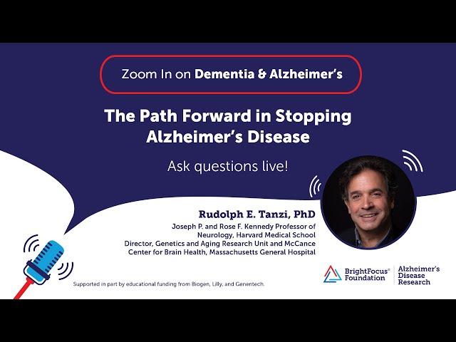 The Path Forward in Stopping Alzheimer’s Disease