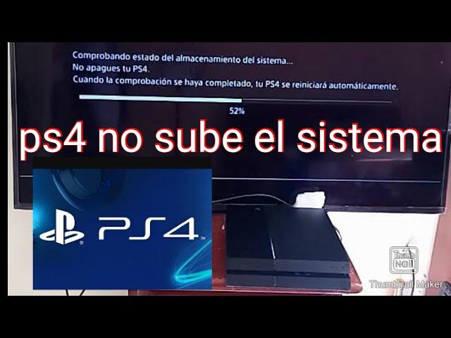 PS4 NO SUBE EL SISTEMA //reinstalacion del software mediante USB