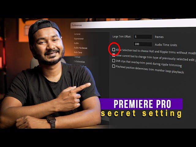 Secret Setting! Enable Auto Ripple edit and Rolling Edit in Premiere Pro