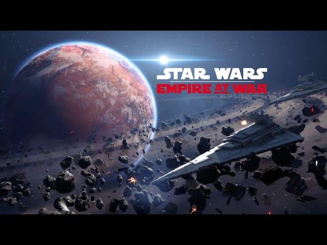 Star Wars Empire at War skirmish battles the galactic empire vs the rebel alliance above Endor