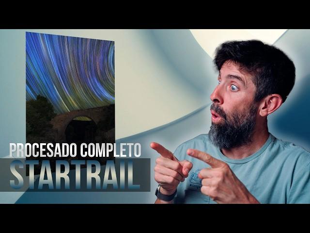 PROCESADO de un STAR TRAIL COLORIDO 2024 (Lincoln Harrison Style)