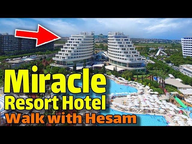 Miracle Resort Hotel Uall Inclusive ANTALYA / WALKING TOUR Travel Vlog / Miracle Hotel lara