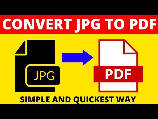 How To Convert JPG To PDF On Windows 11- Without Any Converter (Offline) | Image To PDF