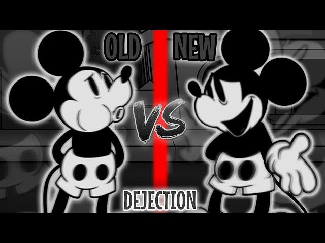 FNF': Wednesday's Infidelity Part 2 - Dejection (Old Vs New) (w.i mickey old & new comparison 2)