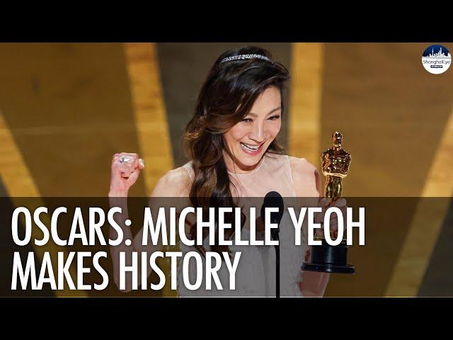 Asian film fans celebrate Michelle Yeoh as 1st Asian woman to win Oscar for best actress