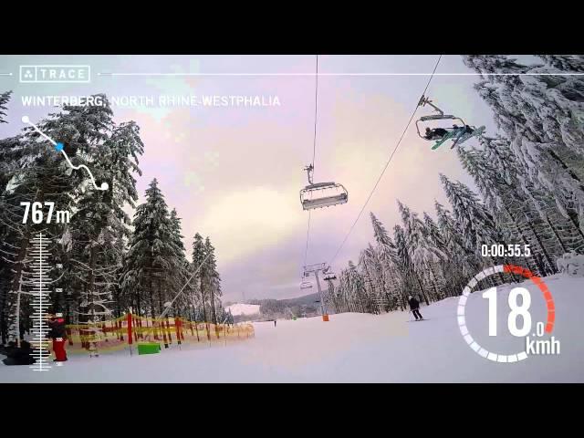 Trace: Skiing - Niklas Franke at Winterberg