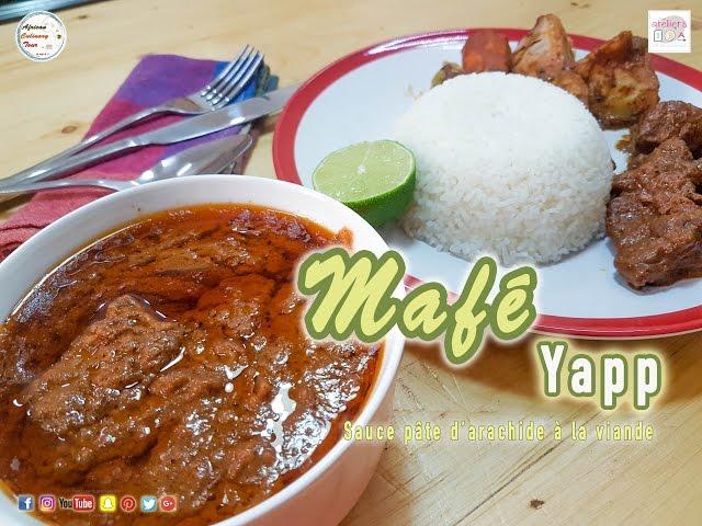 Maafe Yapp (Peanut sauce with meat)