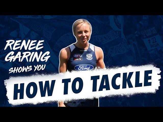 Learn how to do an Aussie Rules tackle