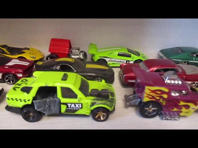 МОЯ КОЛЛЕКЦИЯ МОДЕЛЕЙ МАШИНОК HOT WHEELS!