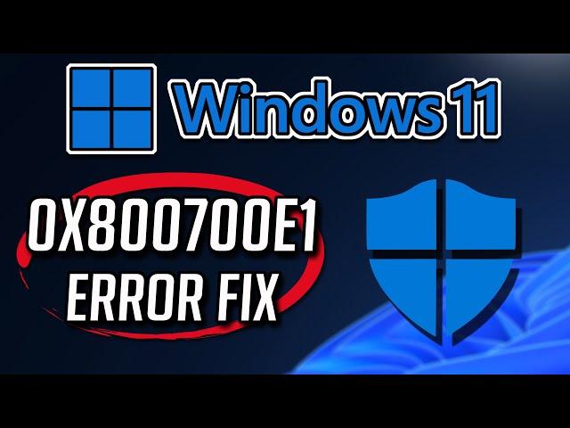 How to Fix Error 0x800700E1 on Windows 11/10 [2024]