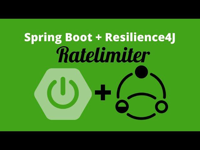 Spring Boot Resilience4J Ratelimiter | Ratelimiter pattern