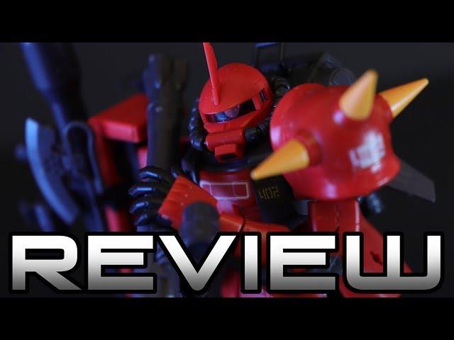 RG Johnny Riddens Zaku II Review - MOBILE SUIT GUNDAM - ジョニー・ライデン専用ザクII