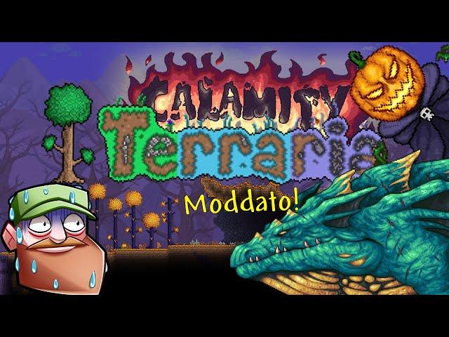 IL LEVIATANO! GLI ELEMENTALI! LA ZUCCA!   Terraria Moddato E12