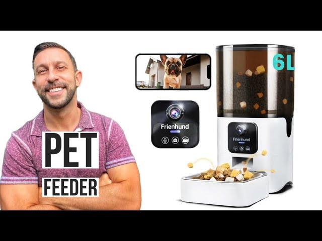 Frienhund Automatic Cat Feeder with Camera