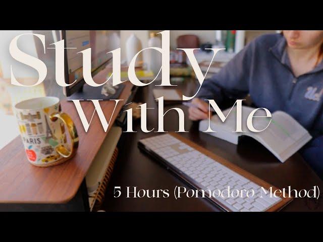 5 Hour Study with Me | 10 Minute Breaks, Classical Study Music, Study with Kaelyn (Yale PhD Student)