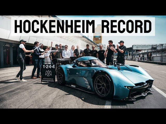 TRACK RECORD - Fastest EVER closed wheel lap at Hockenheim - McMurtry Spéirling PURE fan car