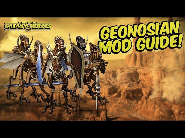 Star Wars: Galaxy of Heroes - 2020 MOD GUIDE: Geonosians